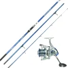 Ensemble surfcasting canne optimum surf ftr 4.20m + x3 surf 9000