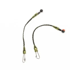 Feeder link tressé team france 10cm (2 piéces par pochette)