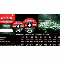 Fil nylon mouche orvis super strong plus (30 m)