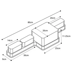 Fourreau Nash Scope OPS Utility 6ft Rod Skin