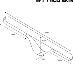 Fourreaux Nash Scope OPS Soft Protect 9ft 1RodSkin