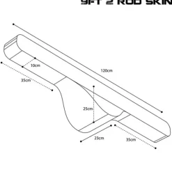 Fourreaux Nash Scope OPS Soft Protect 9ft 2RodSkin