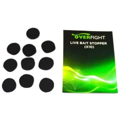 Gaine Stop Appât Overfight Live Bait Stopper x10