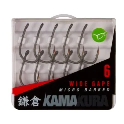 Hameçon carpe korda kamakura wide gape (x10)
