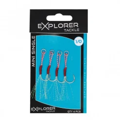 Hameçon Explorer Tackle Assist Hook - Mini Single (x4)