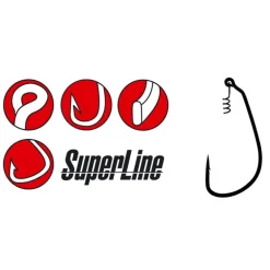 Hameçon Texan Gamakatsu Super Line Spring Lock