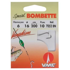 Hameçons montées waterqueen hm7052 bombette (x10)