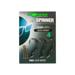 Hameçons montés carpe korda spinner hook sections krank