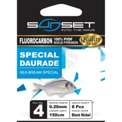 Hameçons montés Hm Rs competition spécial daurade / fluoro