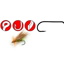 Hameçons mouche gamakatsu f11 (x25)