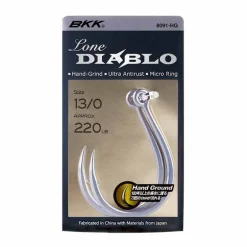 Hameçons Simple Leurre Exo BKK Diablo 8091-5X-HG