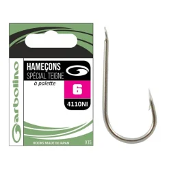 Hameçons  spécial teignes Garbolino STREAMLINE HAMECONS 4100NI (x15)