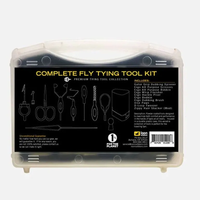 Kit de montage Loon Outdoors Complete Fly Tying Tool Kit