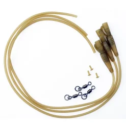 Kit montage carpe mack2 safety clips with camo tubing x 3