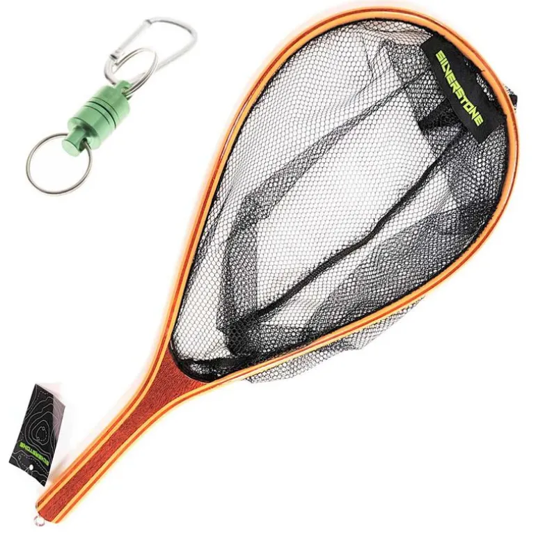 Kit épuisette Silverstone raquette bambou + clip magnétique