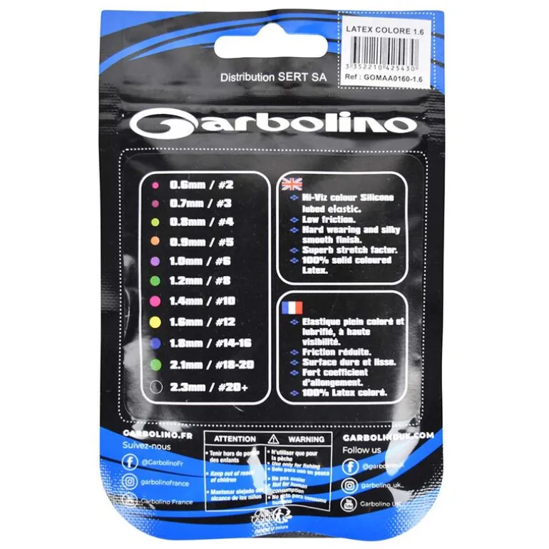 Élastique en Latex Coloré Garbolino G-LASTIQUE