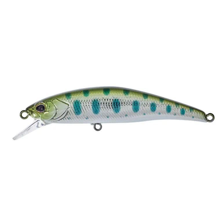Leurre dur jerkbait illex tricoroll 63 shw ryushin 6.3cm 7g