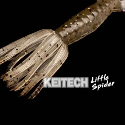 Leurre Souple Créature Keitech Little Spider 8.9cm, 2g (x8)