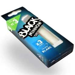 Leurre souple fiiish corps black minnow 120 12cm (x3)