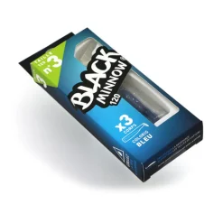 Leurre souple fiiish corps black minnow 120 12cm (x3)