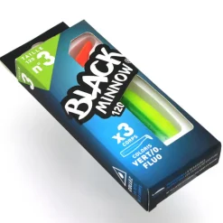 Leurre souple fiiish corps black minnow 120 12cm (x3)