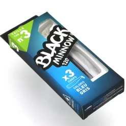 Leurre souple fiiish corps black minnow 120 12cm (x3)