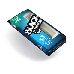 Leurre souple fiiish corps black minnow 140 14cm (x3)