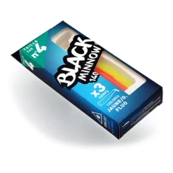 Leurre souple fiiish corps black minnow 140 14cm (x3)