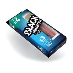 Leurre souple fiiish corps black minnow 140 14cm (x3)