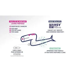 Leurre souple fiiish corps crazy sand eel 150 15cm (x3)