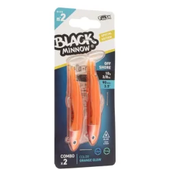 Leurre souple Fiiish Double Combo Black Minnow 90 Offshore 10g