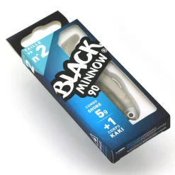 Leurre Souple Shad Fiiish Combo Black Minnow 90 Shore 9cm, 5g