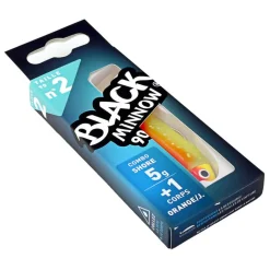 Leurre Souple Shad Fiiish Combo Black Minnow 90 Shore 9cm, 5g