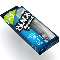 Leurre Souple Shad Fiiish Combo Black Minnow 120 Off Shore 12cm, 25g
