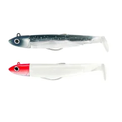 Leurre Souple Shad Fiiish Double Combo Black Minnow Off Shore 7cm, 6g + 3g