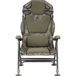Level Chair Trakker Levelite Camo Longback Recliner Chair