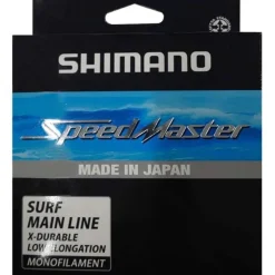 Ligne monofilament Shimano Speedmaster Surf 1200 m 0,20 mm gris