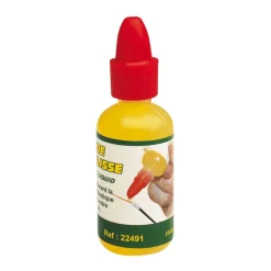 Lubrifiant pour élastique de cannes à coup sensas liquide super glisse