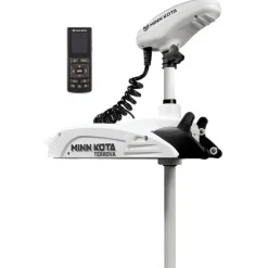 Moteur Electrique Avant Minn Kota RIPTIDE TERROVA 55 GPS - Spécial KAYAK - 12 Vcc - Spotlock - 91 cm