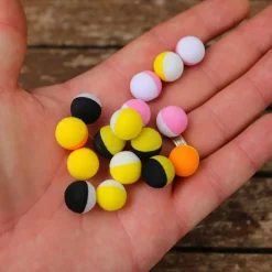 Mousse Zig Rig Mack2 Ziggy Foam Boilie Two Tone (x6)