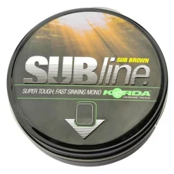 Nylon carpe korda subline 1000m brown