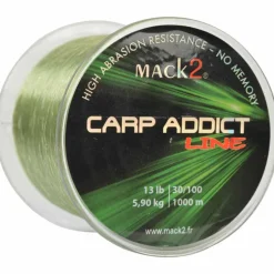Nylon carpe mack2 carp addict line 1000 m