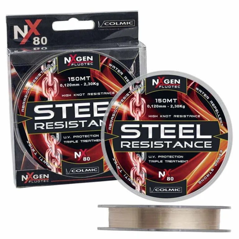 Nylon corps de ligne Colmic STEEL RESISTANCE 150M