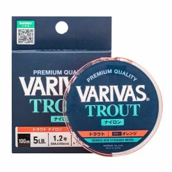 Nylon Varivas Trout orange 100m