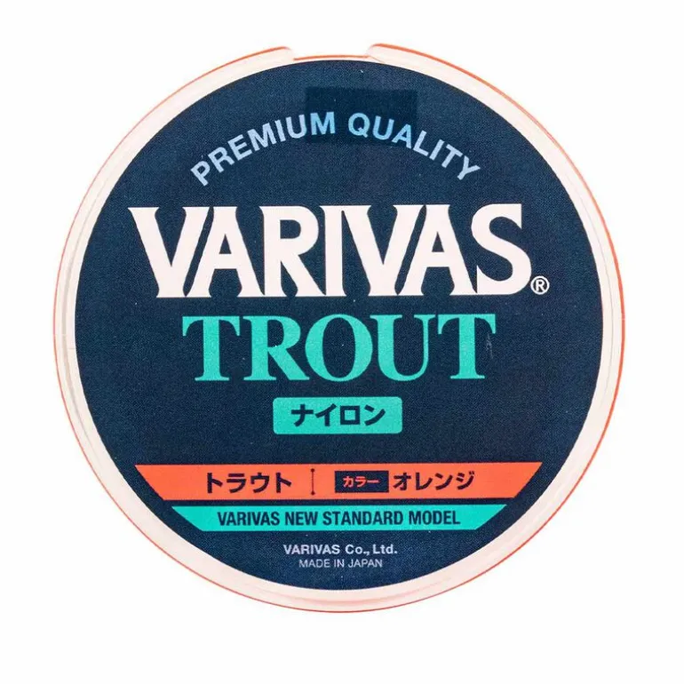 Nylon Varivas Trout orange 100m