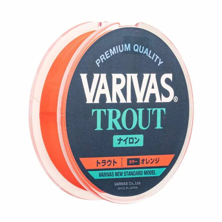 Nylon Varivas Trout orange 100m
