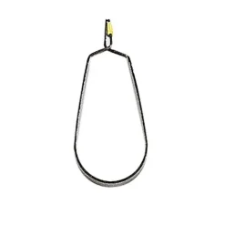 Outil montage de mouche pince à hackles douce tiemco