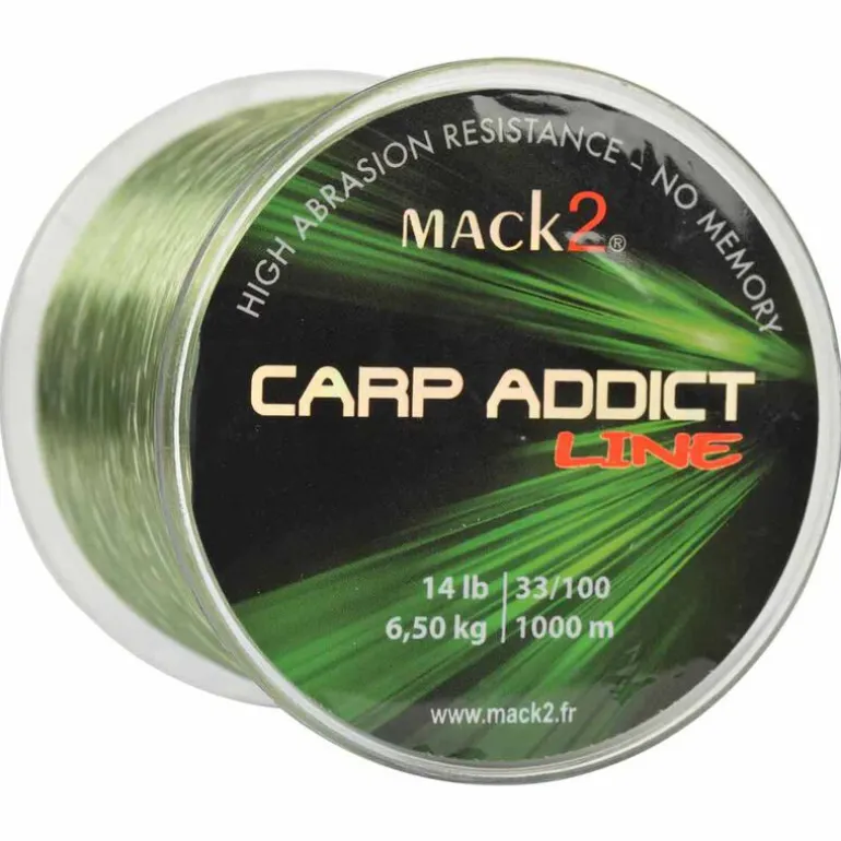 Pack 3 Moulinets Carp Addict 6000 FR + Carp Addict Monofilament