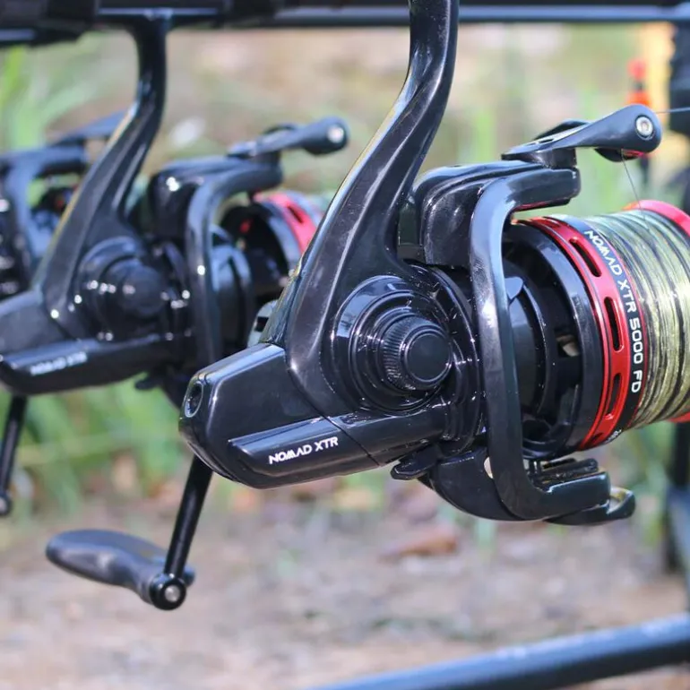 Pack 3 Nomad XTR 10 3lbs + 3 Nomad Xtr 5000 Fd + Epuisettes Nomad XTR