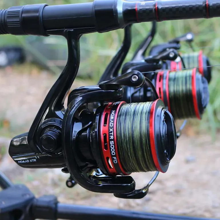 Pack 2 Nomad XTR 10 3lbs + 2 Nomad Xtr 5000 Fd + Epuisette